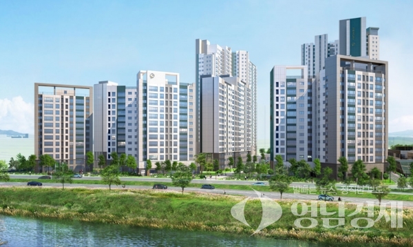 수성푸르지오 리베센트 조감도 ⓒ대우건설