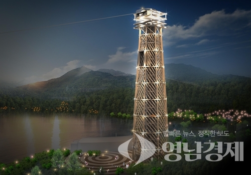 경주시 공중하강체험시설 조감도 ⓒ경주문화관광공사
