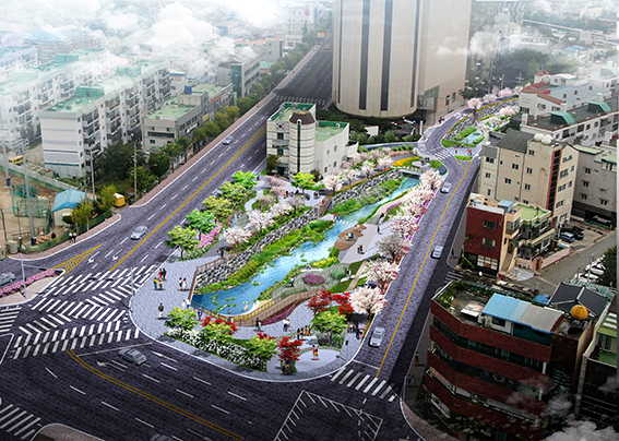 물결맞이마당 조감도 ©포항시