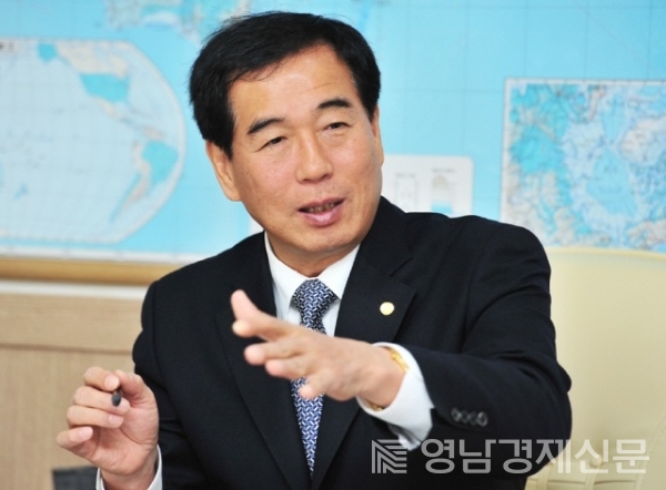 최영조 경산시장 인터뷰 장면 ©경산시