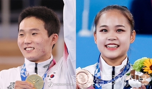 신재환, 여서정 선수 ⓒ포스코