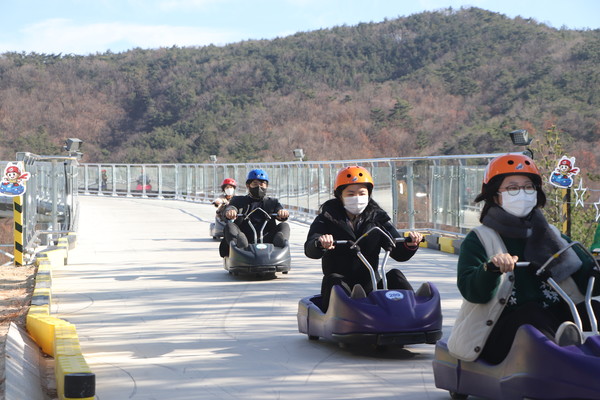 ▲ 경주 루지월드. ⓒ영남경제 자료