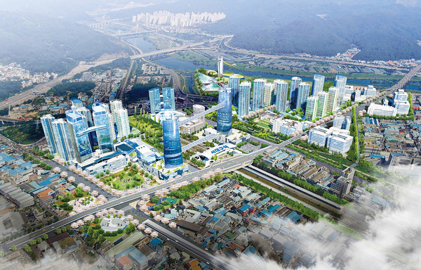 ▲ 서대구역세권-서대구역세권대개조조감도 ⓒ대구시