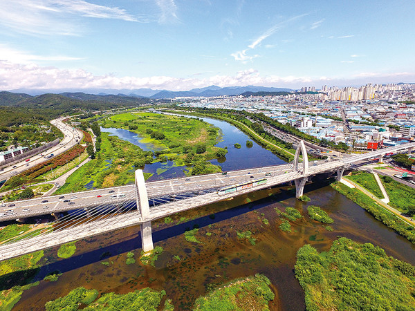 ▲ 금호강전경 ⓒ대구시