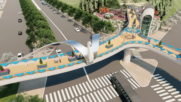 ▲고가 산책로 ⓒ포스코건설