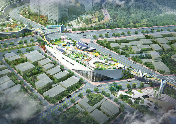 ▲국민체육센터 조감도 ⓒ포스코건설