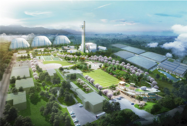 ▲자원순환종합타운 조감도. ⓒ포항시