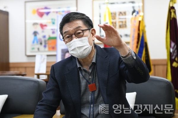 ▲ 장욱현 영주시장 인터뷰 사진 ⓒ영주시