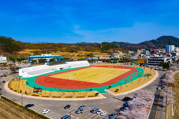 ▲군민운동장.ⓒ영덕군