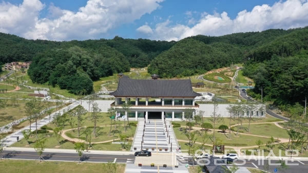 ▲ 정자문화생활관 전경. ⓒ봉화군