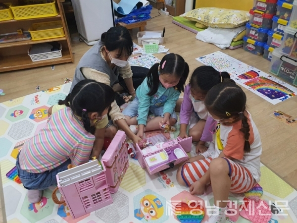 ▲영·유아 맞춤형 보육환경 조성. ⓒ포항시