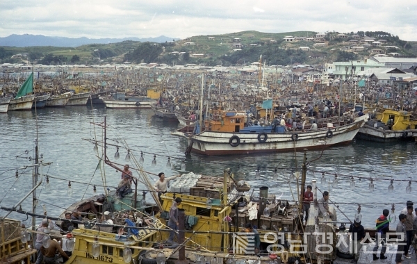 ▲ 옛날 죽변항. ⓒ울진군