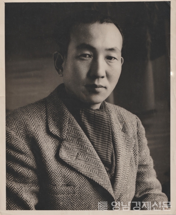 ▲ 젊은 시절의 흑구 선생 모습. ⓒ한동웅