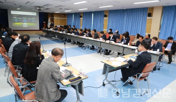 ▲ 제3차도민체전 준비사항 보고회. ⓒ울진군