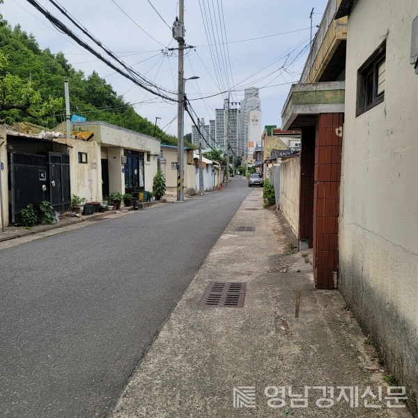 재개발을 통해 변화될 용흥4구역(현재 모습)ⓒ영남경제