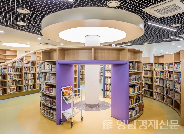 ▲ 김천시립율곡도서관 어린이자료실. ⓒ김천시