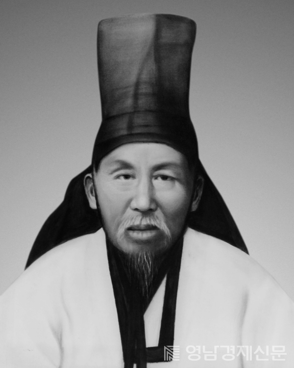 ▲ 석곡 선생 초상화. ⓒ포항시청 문화예술과