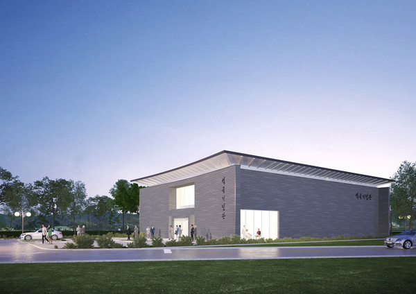 ▲ 석곡 기념관 조감도. ⓒ포항시청 문화예술과