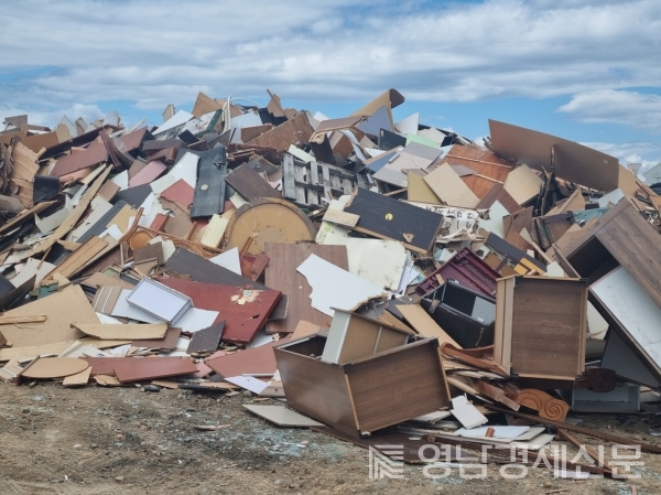 ▲ 호동쓰레기 매립장. ⓒ영남경제 자료