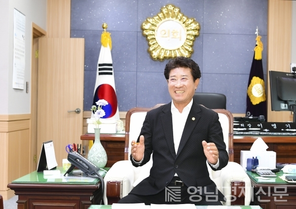 ▲ 이명기 김천시의회 의장. ⓒ김천시의회