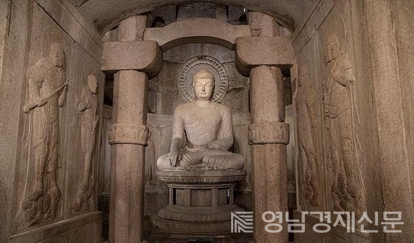 석굴암 석굴 본존. ⓒ영남경제 자료
