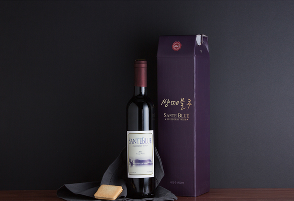 ▲ 샹떼블루. ⓒ홍계와이너리