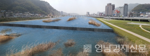 감천 가동보 설치 조감도. ⓒ김천시