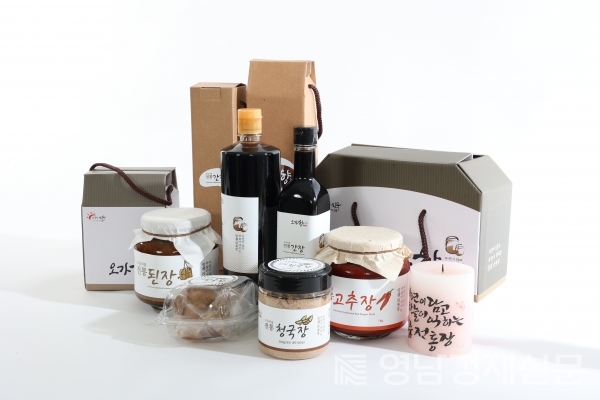 ▲ 오가향 주요 상품들. ⓒ오가향