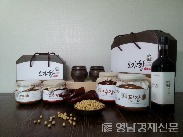 ▲ 오가향 주요 상품들. ⓒ오가향