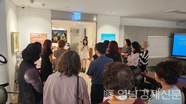 ▲  '포항국제아트페어 2023'이 'We go together'이란 주제로 포항북구 갤러리 '상생'에서 두 달 간의 대장정을 마무리했다. ⓒ갤러리 상생