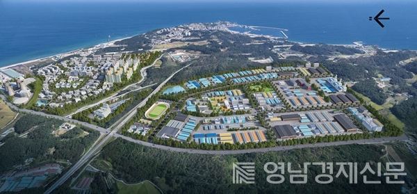 ▲ 울진 원자력수소 국가산단 조감도 ⓒ울진군