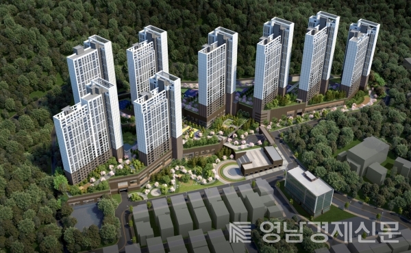 ▲ 구미시 인의지구 도시개발 조감도. ⓒ구미시