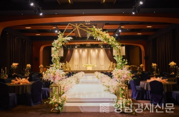 ▲ 라한 예식장 내부 모습. ⓒ라한