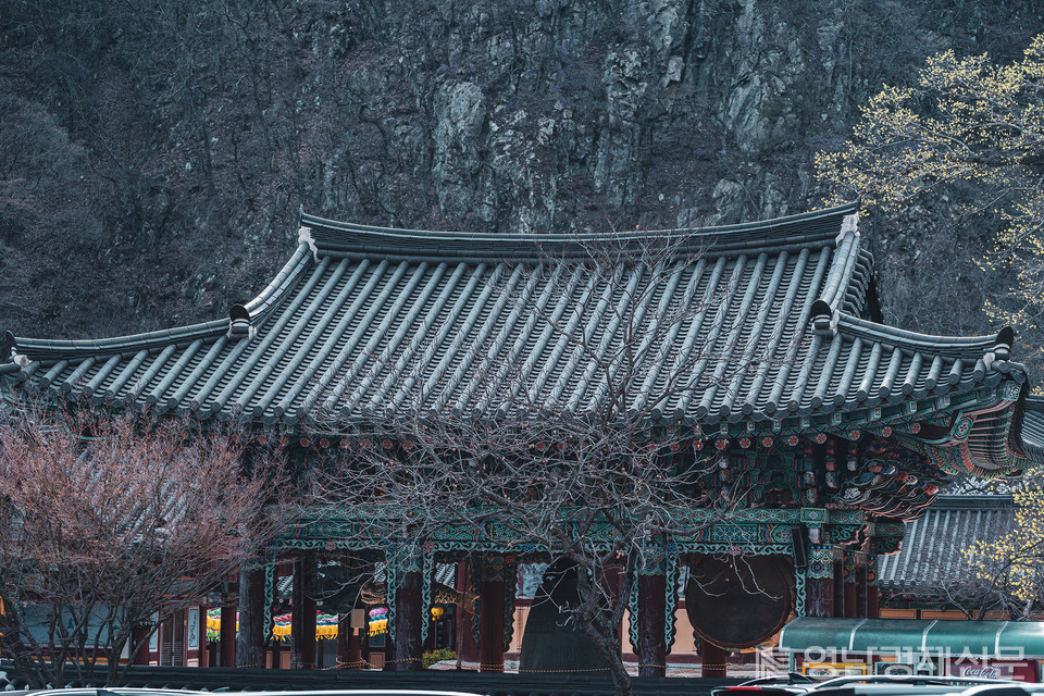 ▲ 오어지둘레길의 오어사. ⓒ포항시