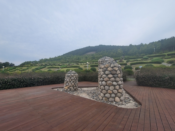 ▲ 사방기념공원의 바람의 언덕 ⓒ이정택 기자