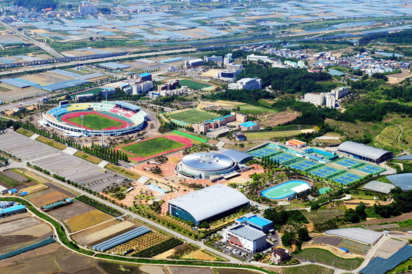 김천 제2스포츠타운 건립에 탄력이 붙을 계획이다. ⓒ김천시