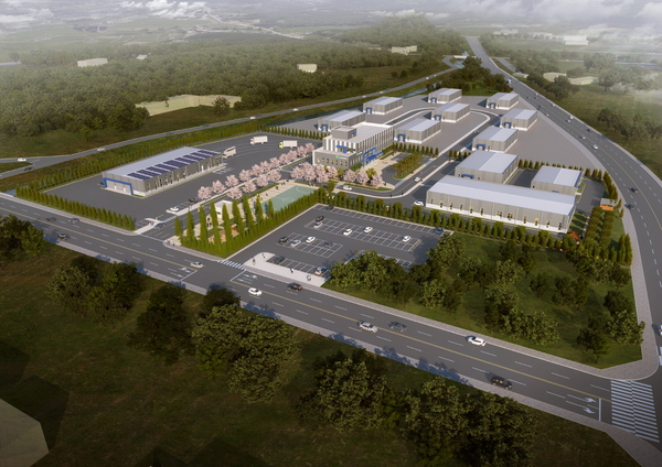 튜닝카 성능안전 시험센터 조감도. ⓒ김천시