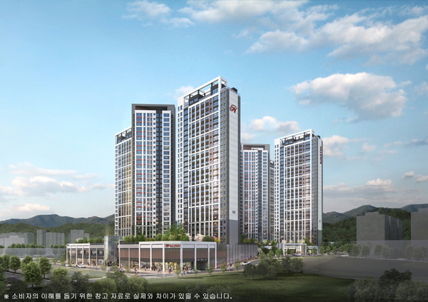 힐스테이트 구미더퍼스트 투시도. ⓒ현대건설