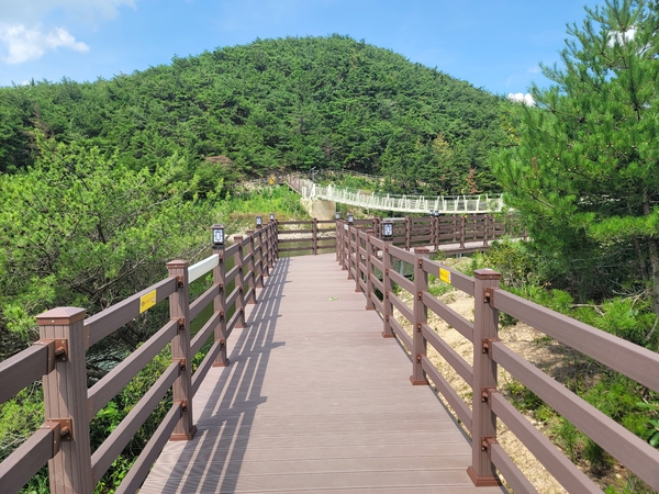 데크로드와 출렁다리