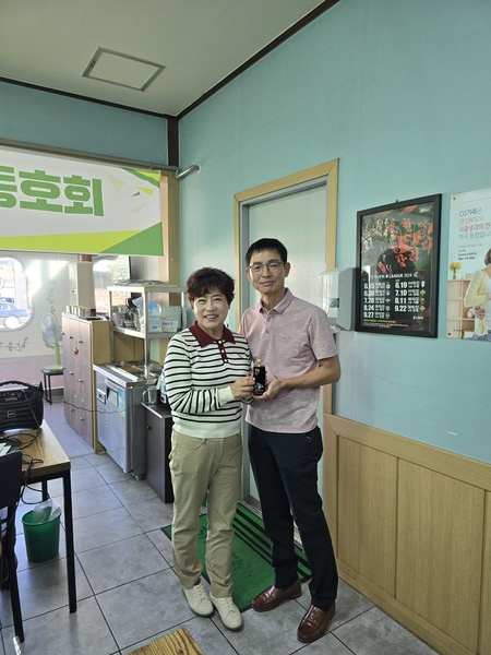 지난 9월 영남 리더스 골프 회장배 대회에서 개인 베스트 스코어(76타)를 기록한 김상국 회원 ⓒ김소헌 기자