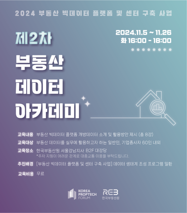 한국부동산원 사진제공