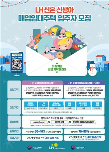 LH 매입임대주택공문 ⓒLH