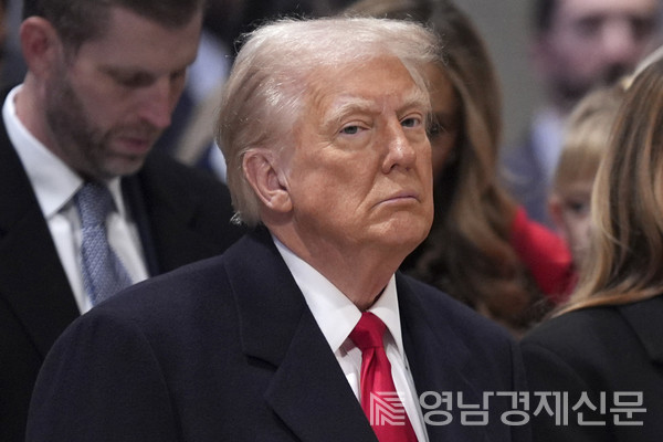 도널드 트럼프 미국 대통령.