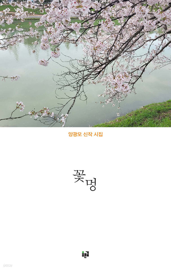 양광모 시인이 스무 번째 시집 '꽃멍' 표지. ⓒ양광모 시인