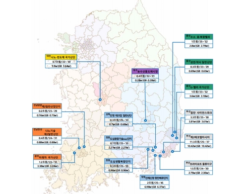 ▲ 지역전략사업 선정지 15곳부ⓒ
