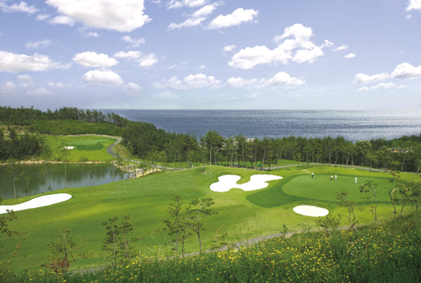 ▲ 비치코스 전경 ⓒ오션비치 골프앤리조트