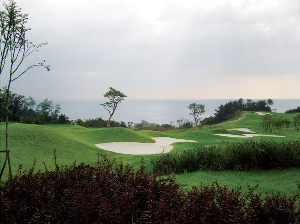 ▲ 비치코스 전경 ⓒ오션비치 골프앤리조트