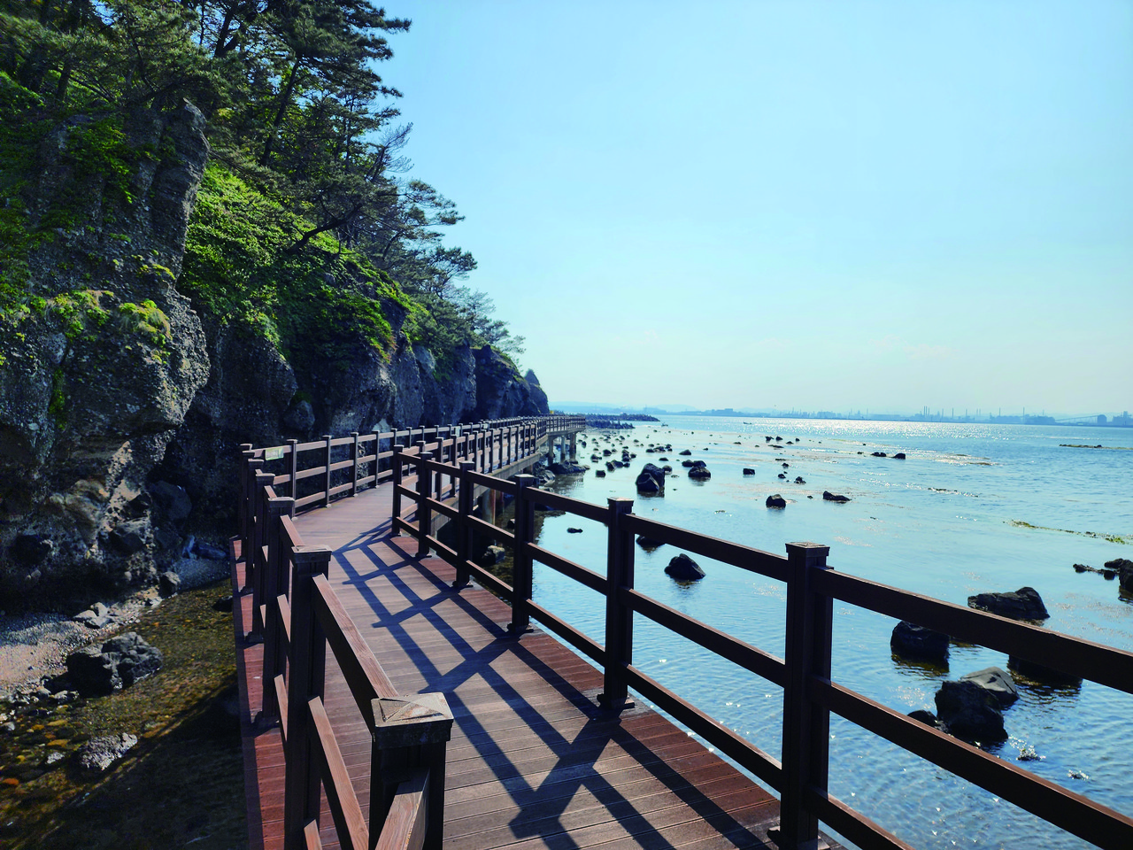 ▲ 호미반도 해안 둘레길 모습. ⓒ영남경제 자료