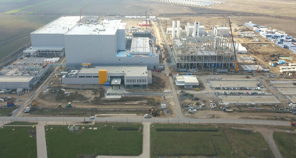 ▲ 에코프로 헝가리 데브레첸 공장 공사 현장 ⓒ에코프로