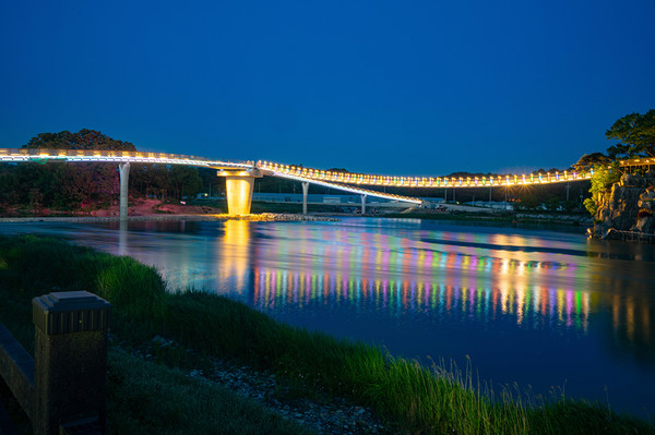 ▲ 영강보행교 ⓒ문경시